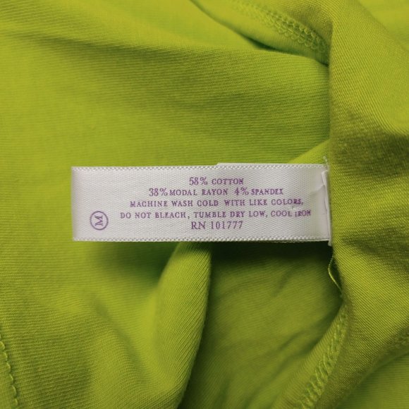 Soybu Women's Neon Green Activewear Racerback Tank Top M - Picture 4 of 4